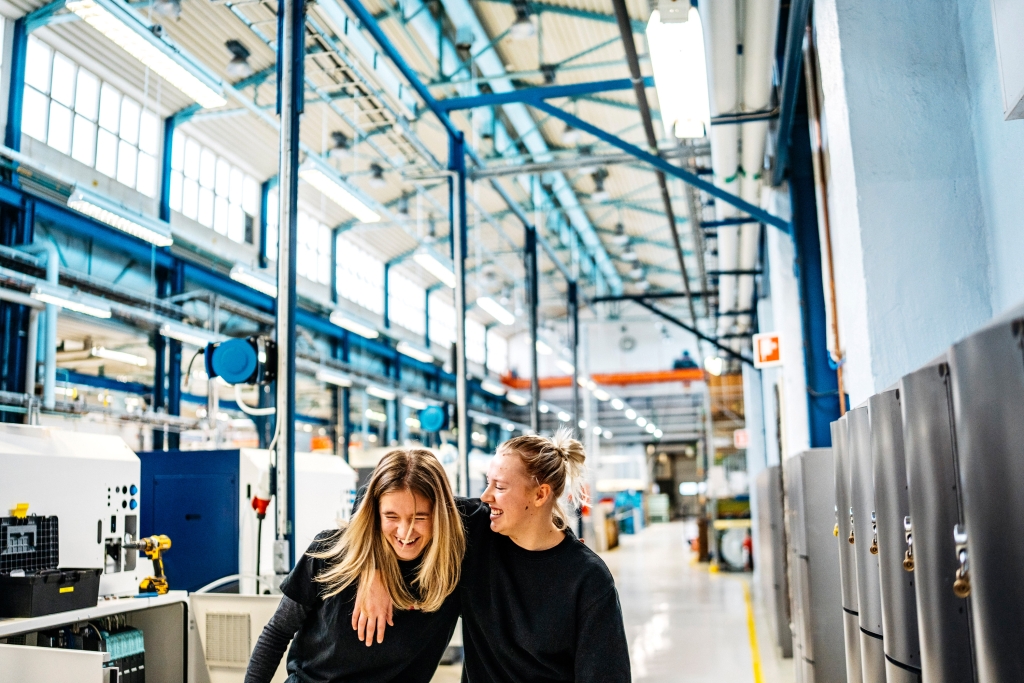 Ung arbetskraft inom industrin