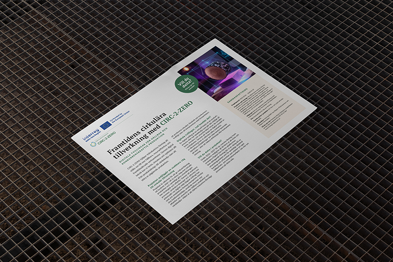 Nedladdningsbar PDF om projektet CIRC-2-ZERO