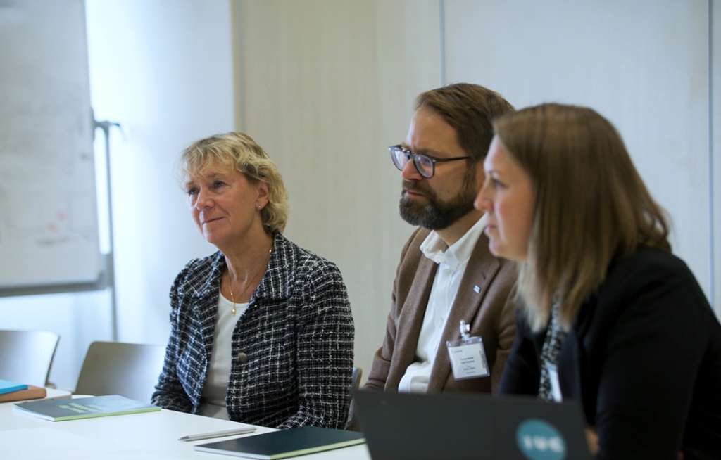 Workshopdeltagare på Lindbäcks