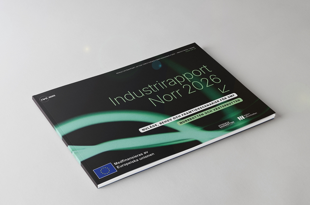Framsida av Industrirapport Norr 2026