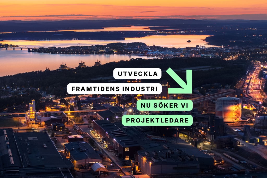 Utveckla framtidens industri – nu söker vi projektledare