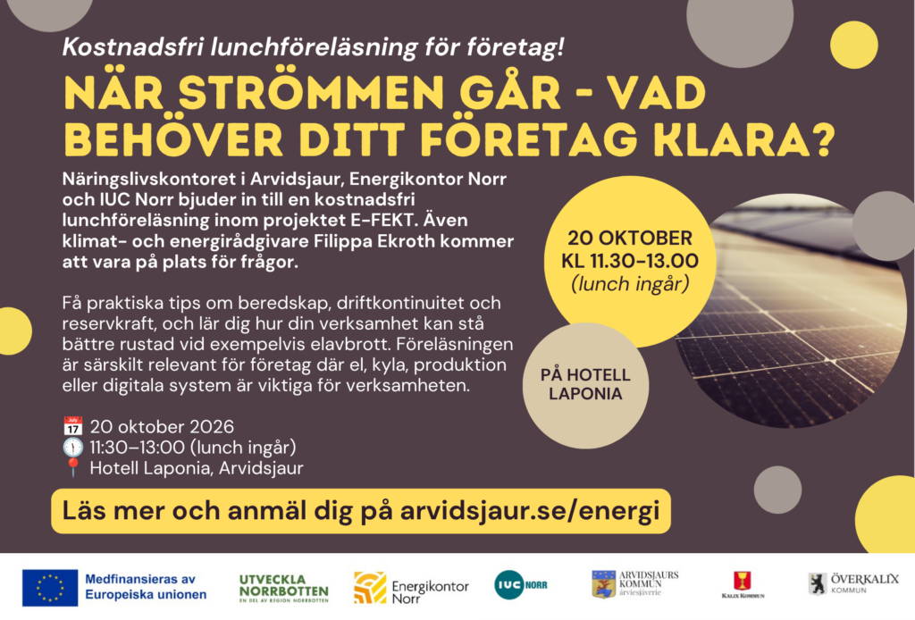 Eventinfo i bild